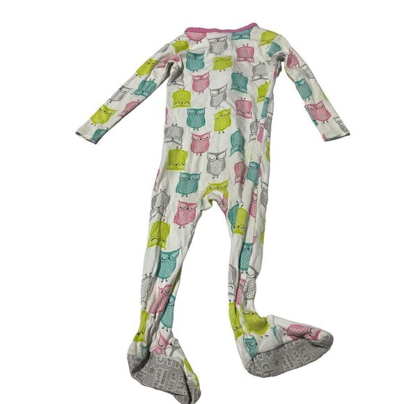 Child of Mine made by Carter’s Toddler Girl Footie PJs Size 18 Months - Picture 2 of 7